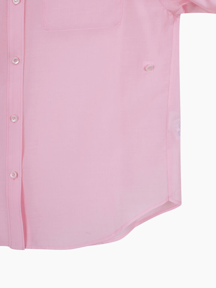 Camicia rosa con tasche - sisley k camicie - Rosa | Sisley K image number 4